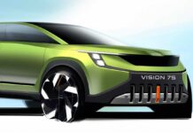 Skoda svela i primi bozzetti degli esterni di VISION 7S Skoda svela i primi bozzetti degli esterni di VISION 7S
