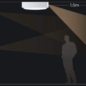 XGIMI Magic Lamp e il video proiettore scompare nella lampada a soffitto