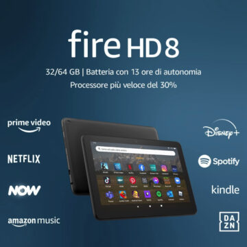 Amazon Fire HD 8, via ai preordini del nuovo modello 2022