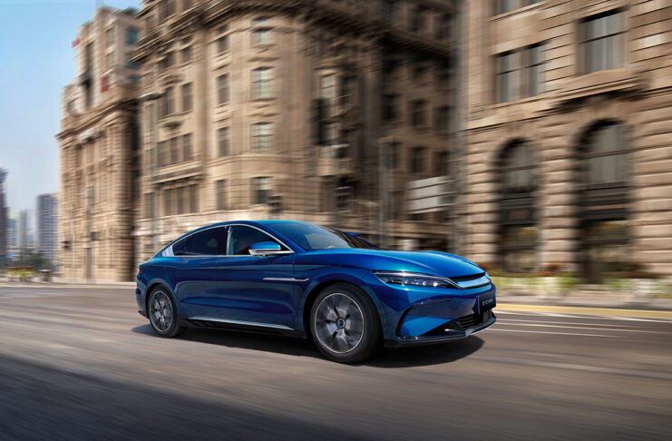 Le auto elettriche di BYD arrivano in Europa