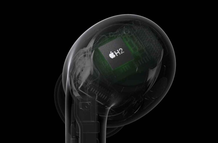 AirPods Pro 2, le novità del chip H2