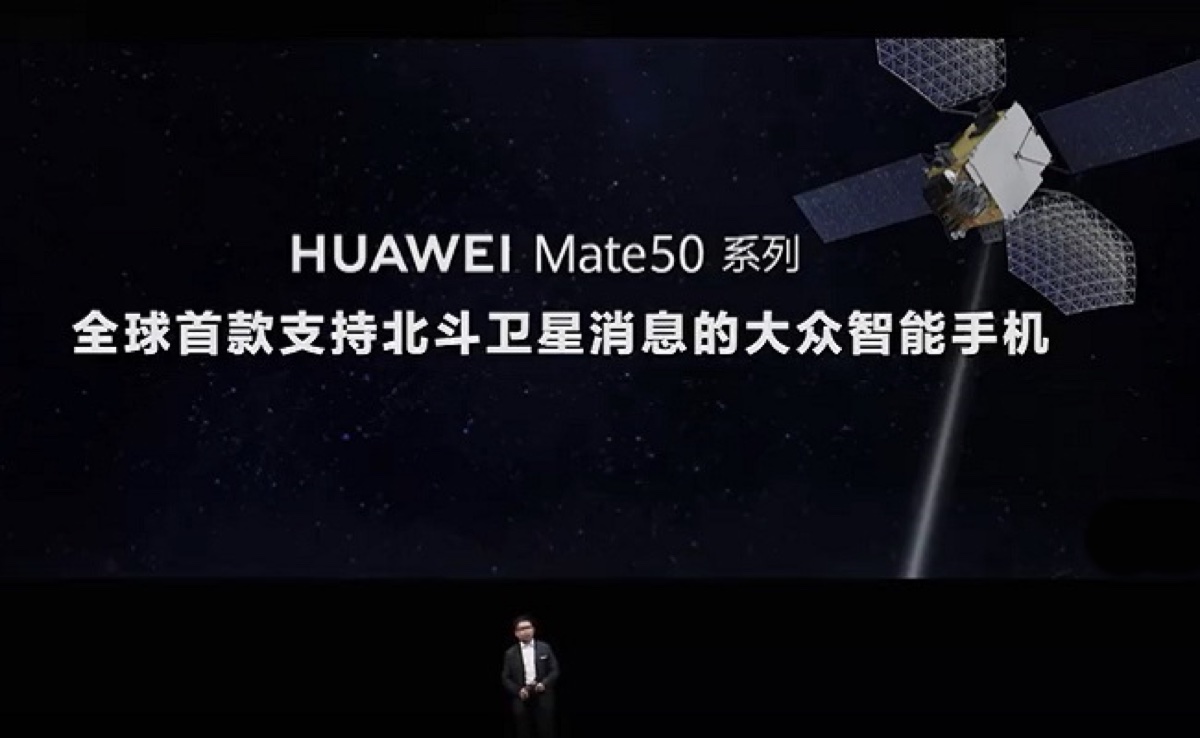 Huawei anticipa Apple con Mate 50 con collegamento satellitare