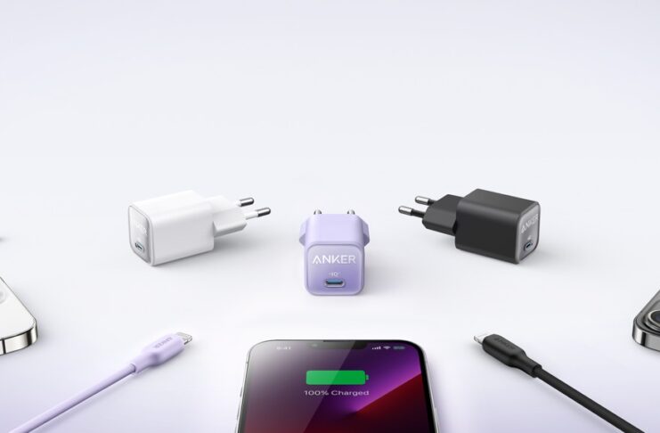 Anker lancia il nuovo caricabatterie USB-C Nano 3 da 30 W e cavi di ricarica bio