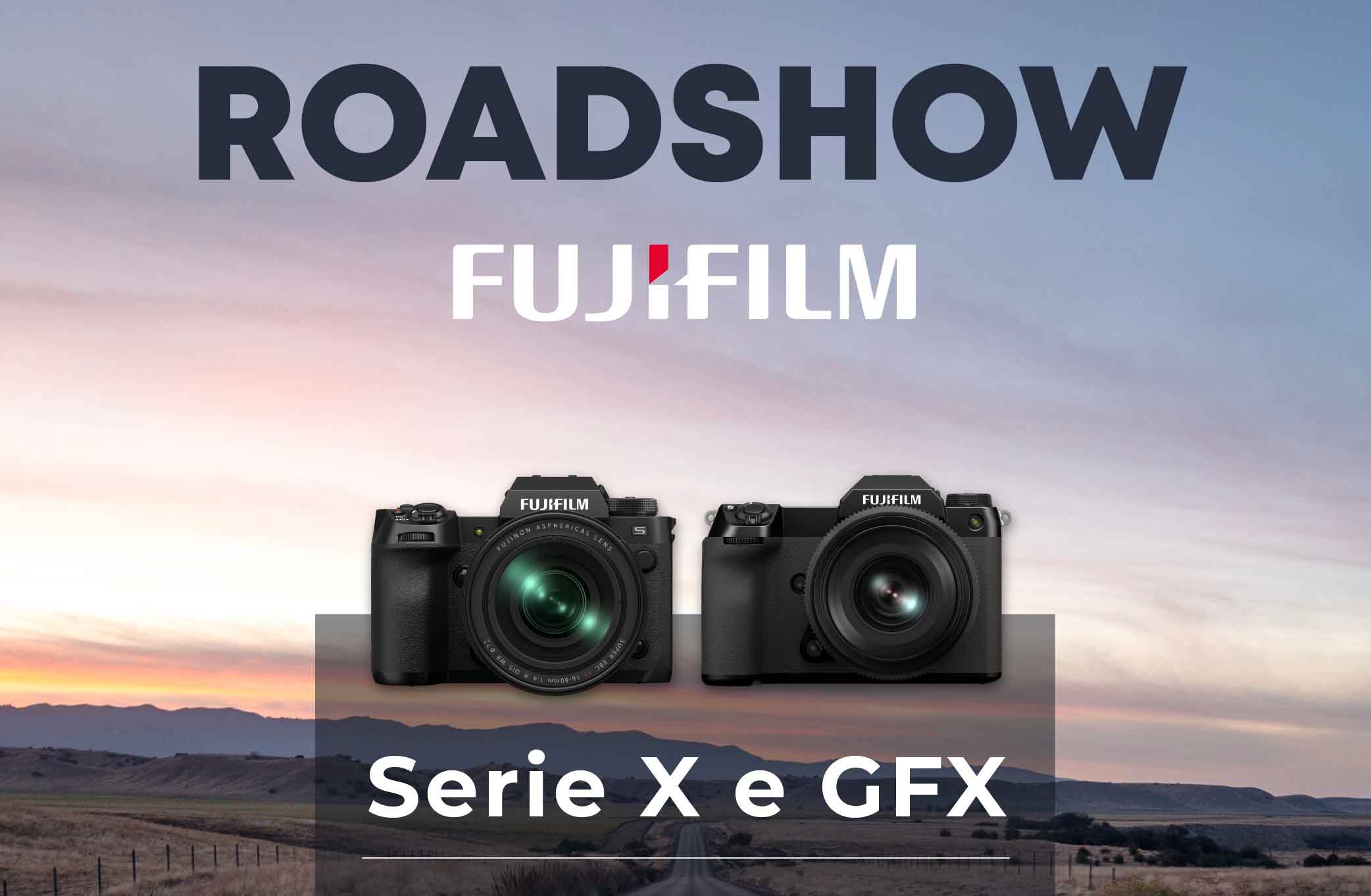Fujifilm, roadshow per la Serie X e GFX nei negozi cine-foto