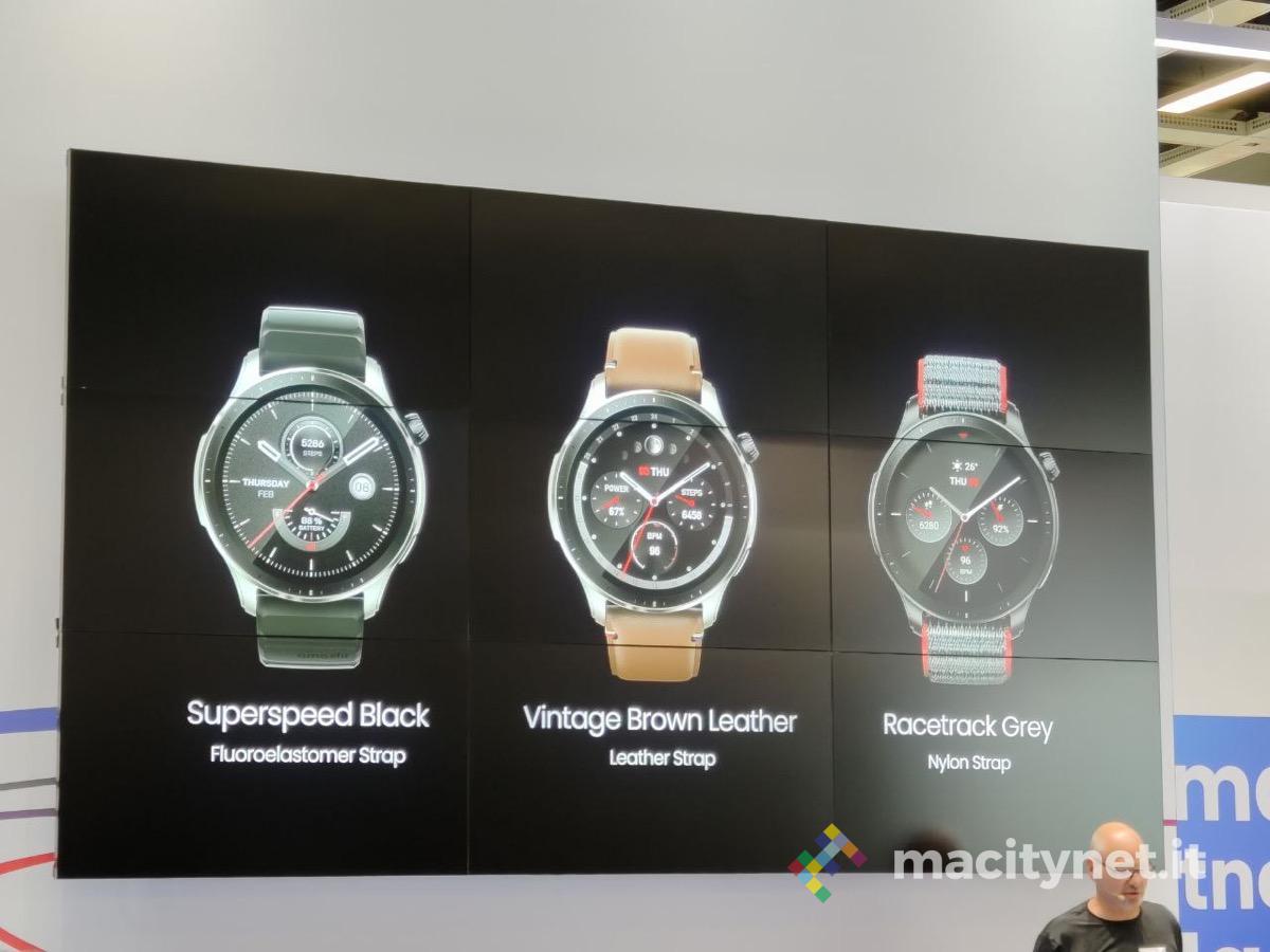 A IFA 2022 Amazfit porta i nuovi smartwatch GTR 4, GTS 4 e GTS 4 MINI