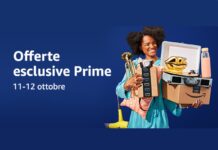 Amazon annuncia offerte esclusive Prime l’ 11 e 12 ottobre