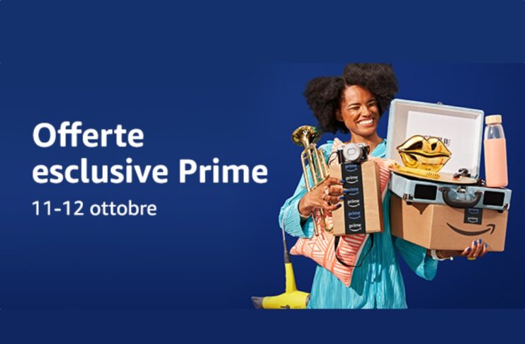 Amazon annuncia offerte esclusive Prime l’ 11 e 12 ottobre