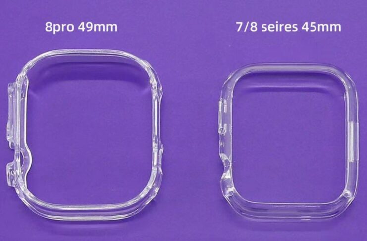 Apple Watch 8 Pro è un colosso nel confronto delle cover