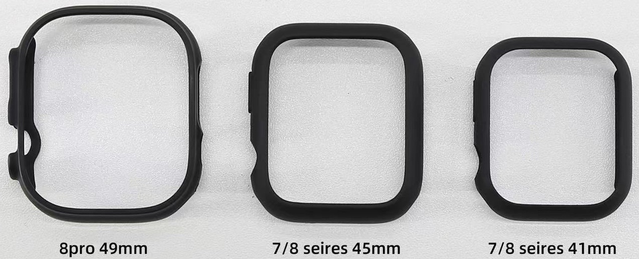 Apple Watch 8 Pro è un colosso nel confronto delle cover