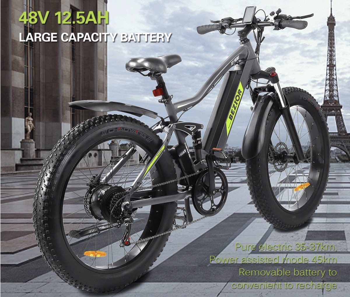 BEZIOR XF900, la city bike con motore da 750W in offerta a 1200 euro BEZIOR XF900, la city bike con motore da 750W in offerta a 1200 euro