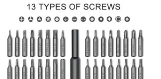 Set cacciaviti magnetici Xiaomi 63 in 1 a 17 euro