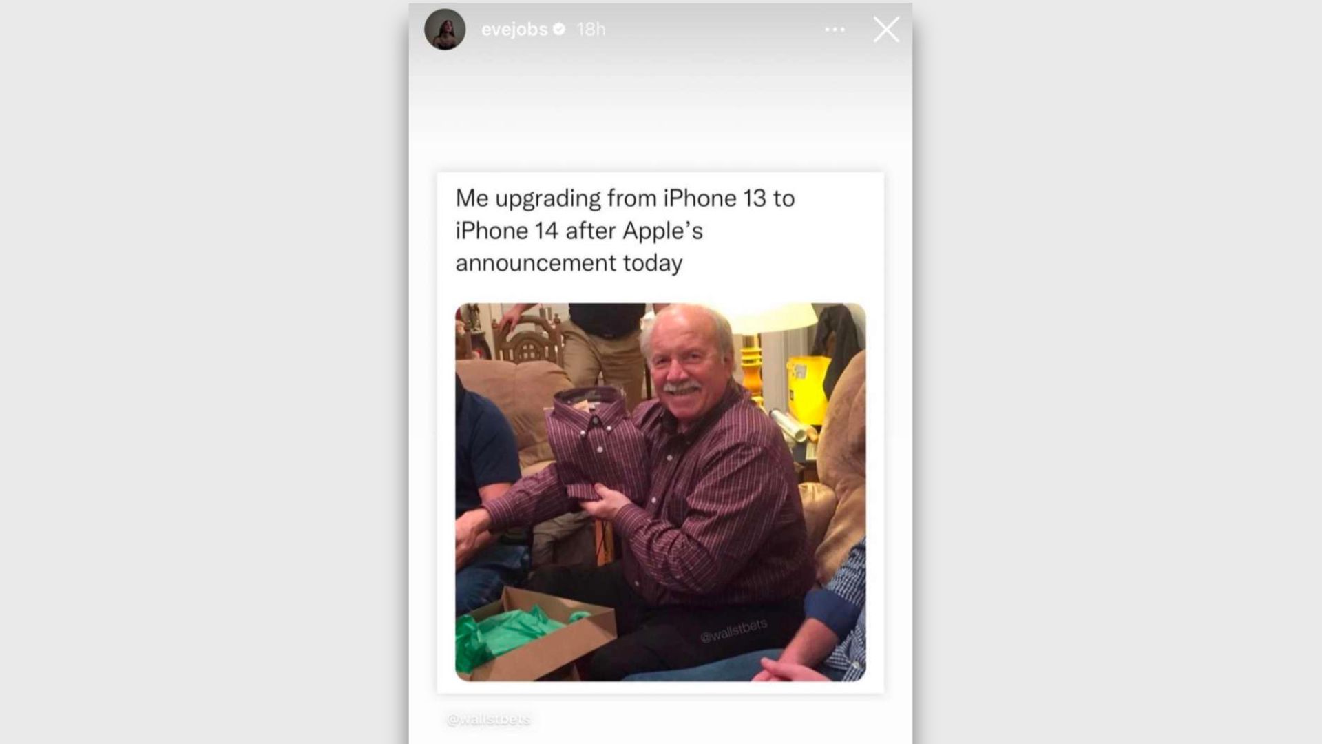 La figlia di Steve Jobs ha cancellato un meme che prendeva in giro iPhone 14