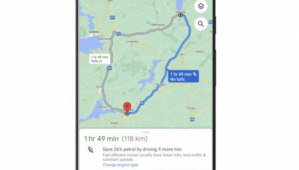 Google Maps, arrivano in 40 paesi i percorsi ecologici