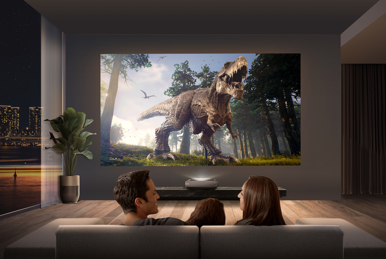 Hisense PX1 Pro, il TV laser con schermo libero da 90 a 120 pollici