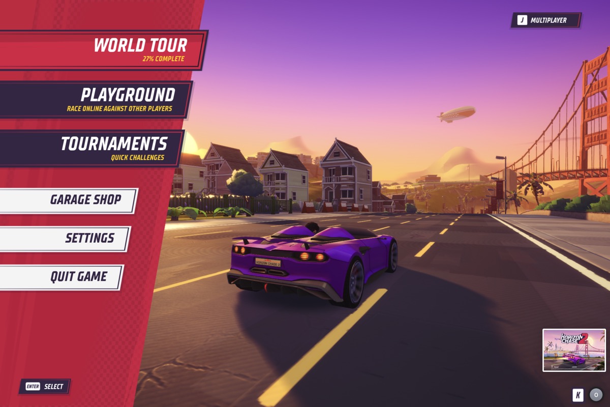 Recensione Horizon Chase 2, una perla di racing su Apple Arcade