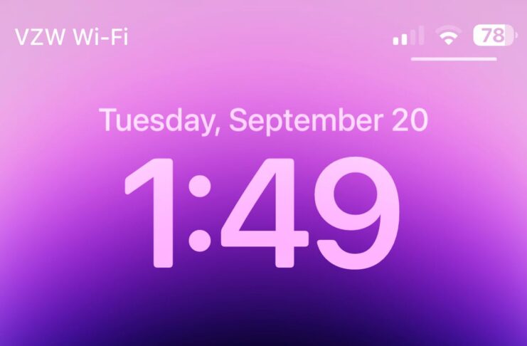 L’ultima beta di iOS 16.1 porta il livello di carica visivo nella barra di stato