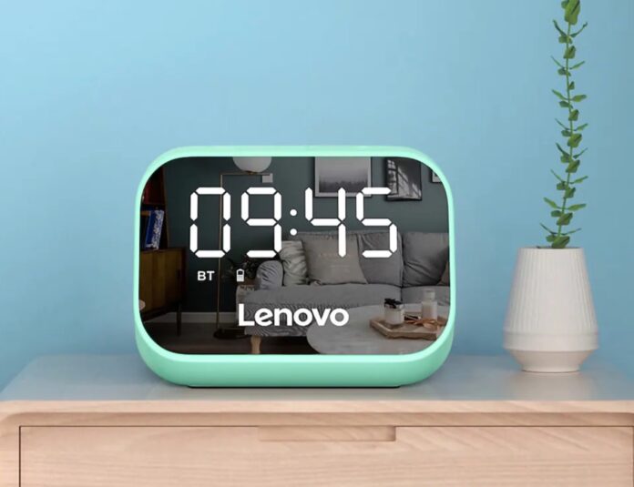 Lenovo Thinkplus TS13, lo speaker con sveglia e superficie a specchio