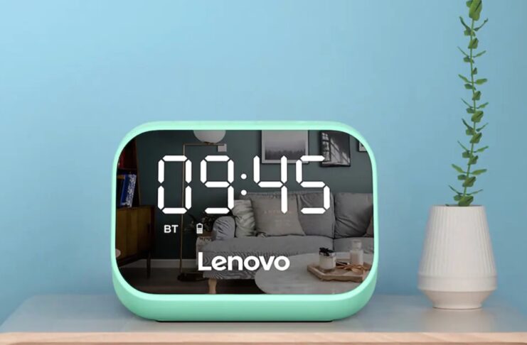 Lenovo Thinkplus TS13, lo speaker con sveglia e superficie a specchio