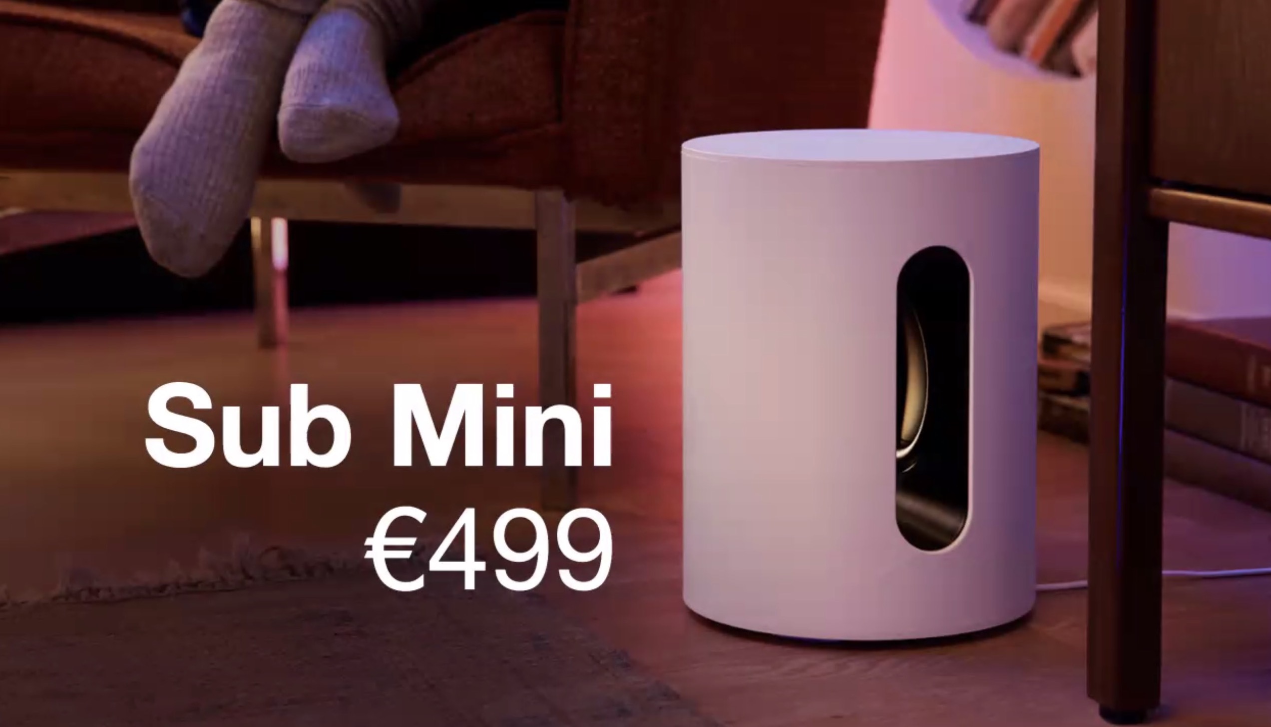 Sonos Sub Mini, il piccolo che aggiunge presenza a musica, film e videogames Sonos Sub Mini, il piccolo che aggiunge presenza a musica, film e videogames