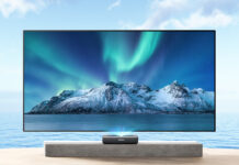 Il proiettore laser Paris Rhône a focale ultra corta in sconto di 800 $ Il proiettore laser Paris Rhône a focale ultra corta trasforma la casa in un cinema