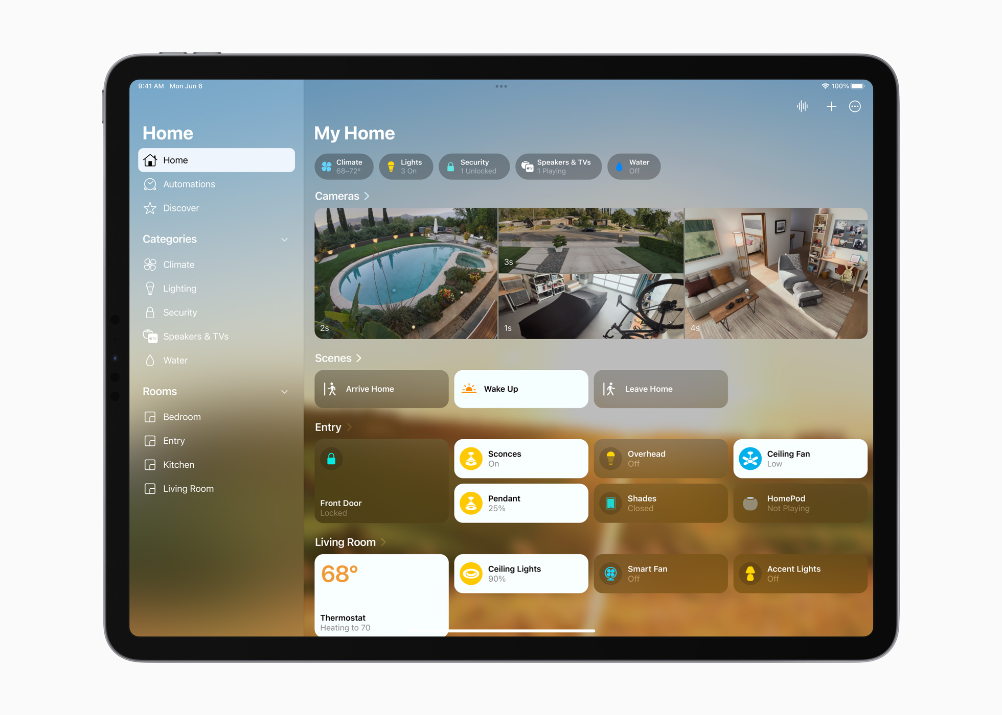 Architettura aggiornata per l’App Casa di iOS 16.2 e iPadOS 16.2