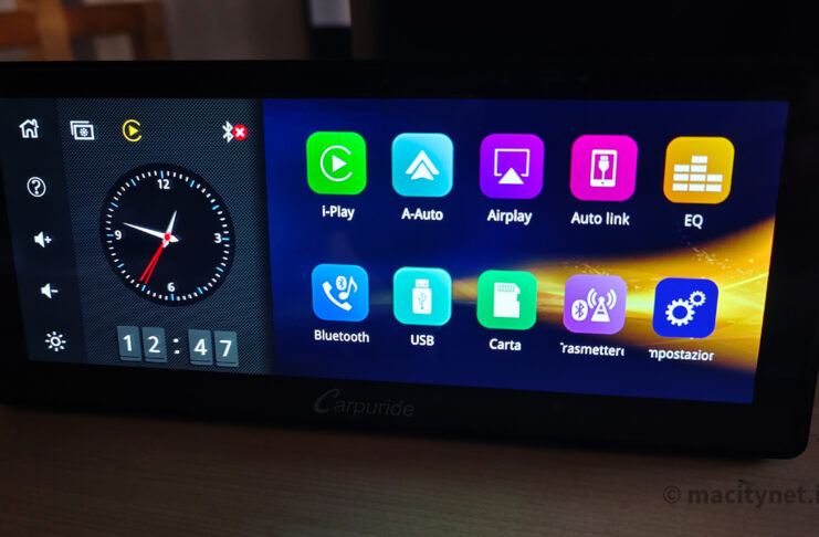 Unboxing Carpuride W103, il megaschermo per Carplay e Android Auto per qualsiasi auto