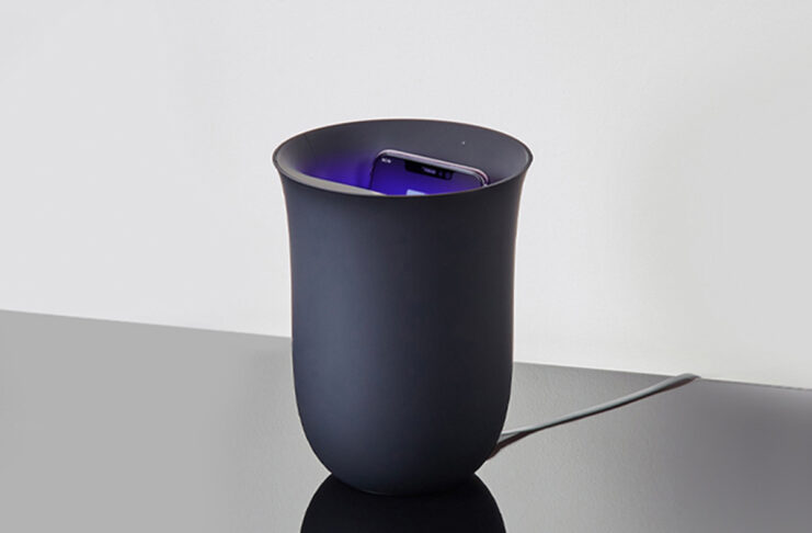 Recensione Lexon Oblio, stazione di ricarica wireless con santificazione bella anche in salotto