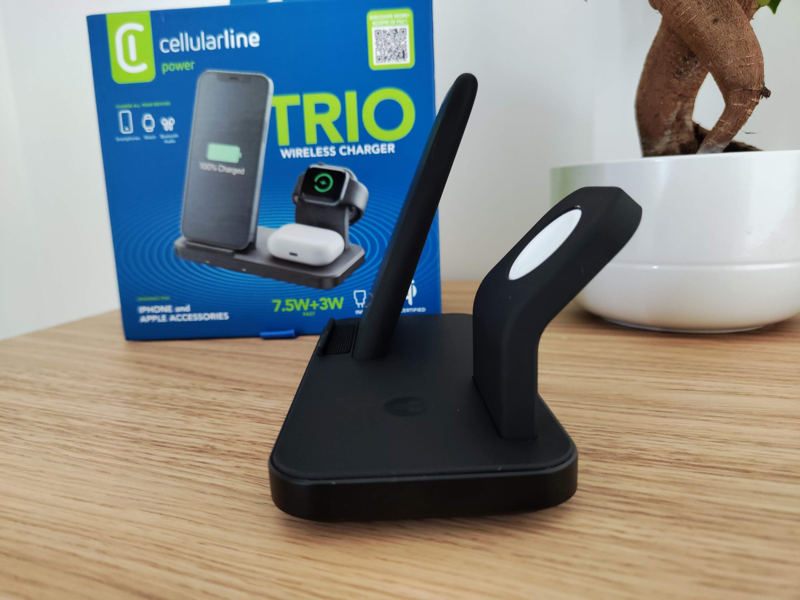 Recensione Trio Wireless Charger