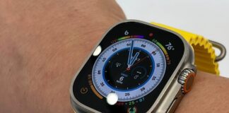 Apple Watch Ultra, il GPS mostra i muscoli tagliando il prato