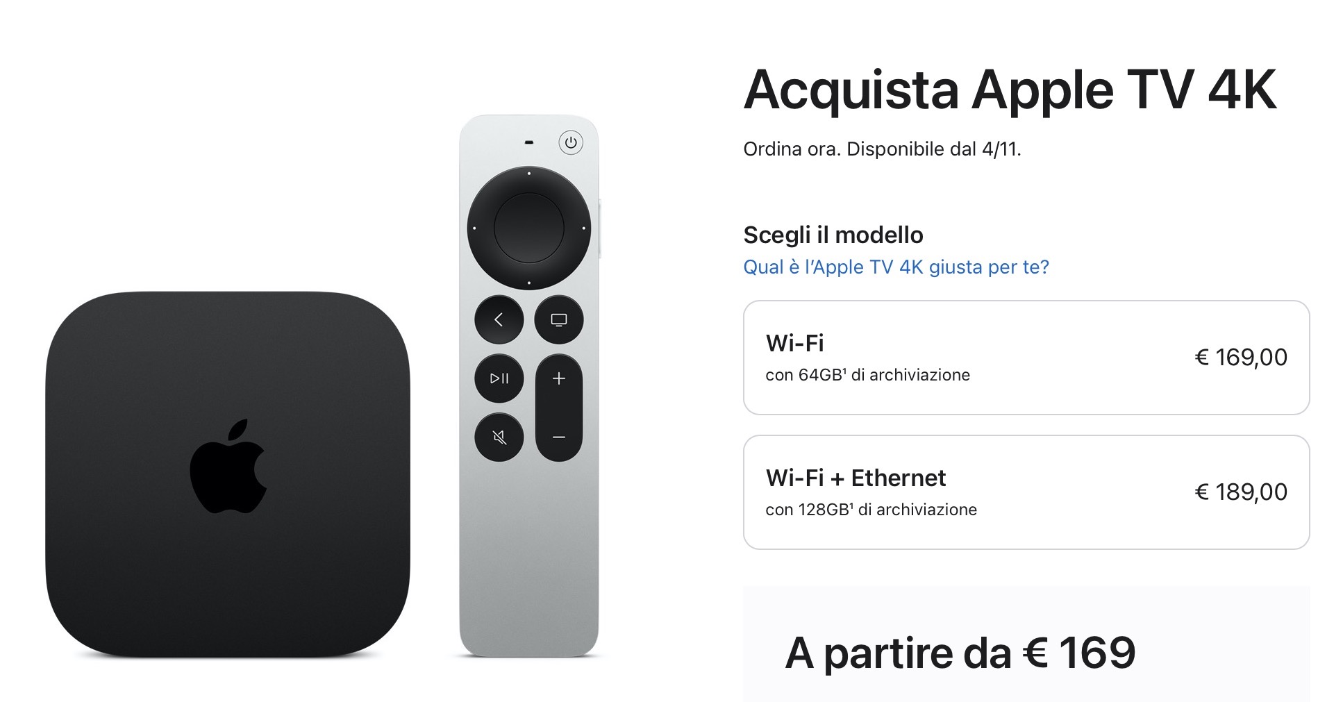 Arriva la nuova Apple TV 4K con A15 Bionic, HDR10 Plus e Dolby Vision Arriva la nuova Apple TV 4K con A15 Bionic, HDR10 Plus e Dolby Vision