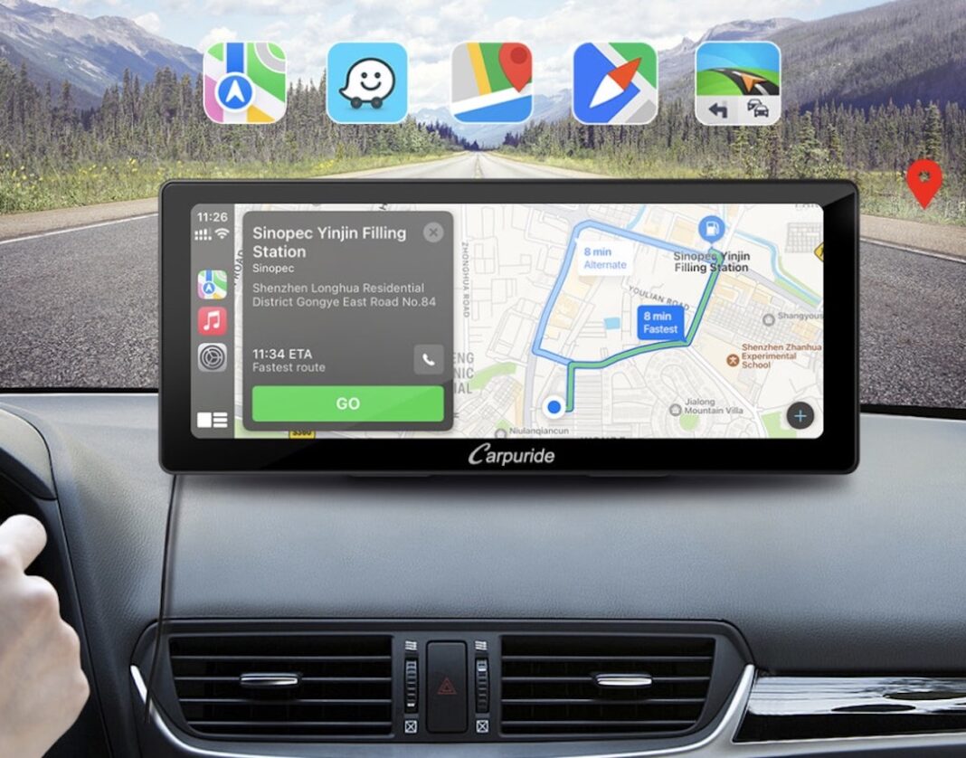 Carpuride W103, Carplay e Android Auto Wide e con doppio Bluetooth su