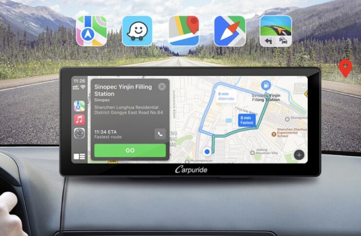 Carpuride W103, Carplay e Android Au Wide e con doppio Bluetooth su tutte le auto