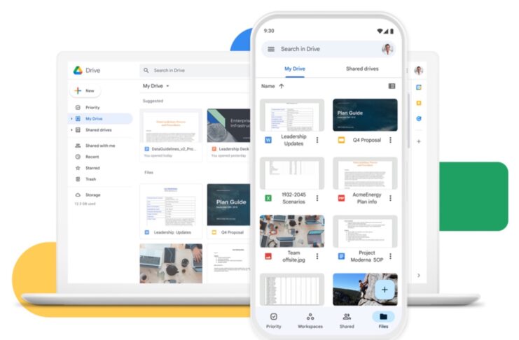Google Workspace porta lo spazio cloud individuale da 15 GB a 1 TB