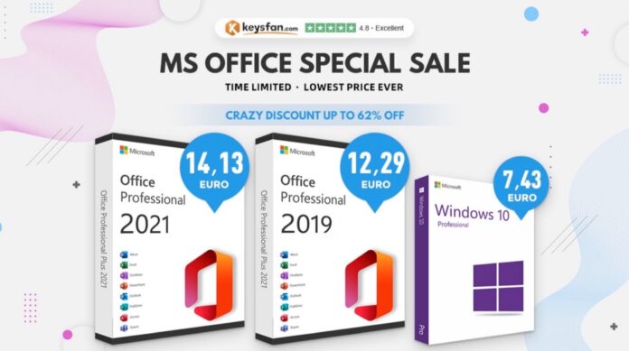 Microsoft Office, varie versioni in sconto a partire da 12,29 euro