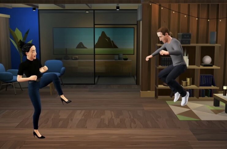 Meta, le gambe di Zuckerberg in VR forse sono un bluff