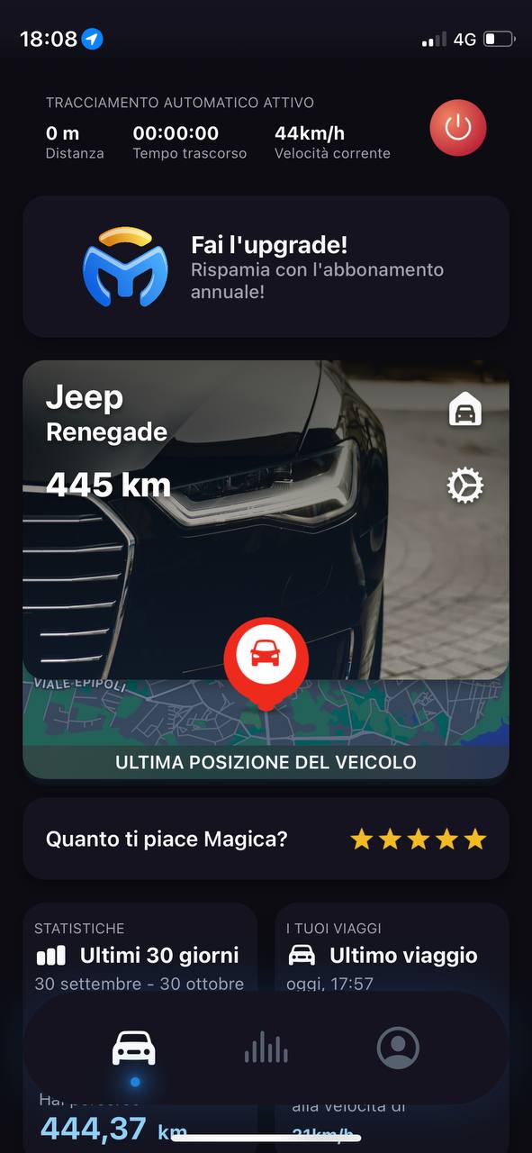 Magica, a complete assistant for cars and motorcycles in just one app