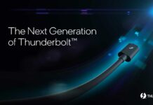 Intel ha mostrato le prime connessioni Thunderbolt 5