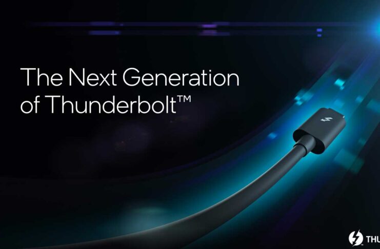 Intel ha mostrato le prime connessioni Thunderbolt 5