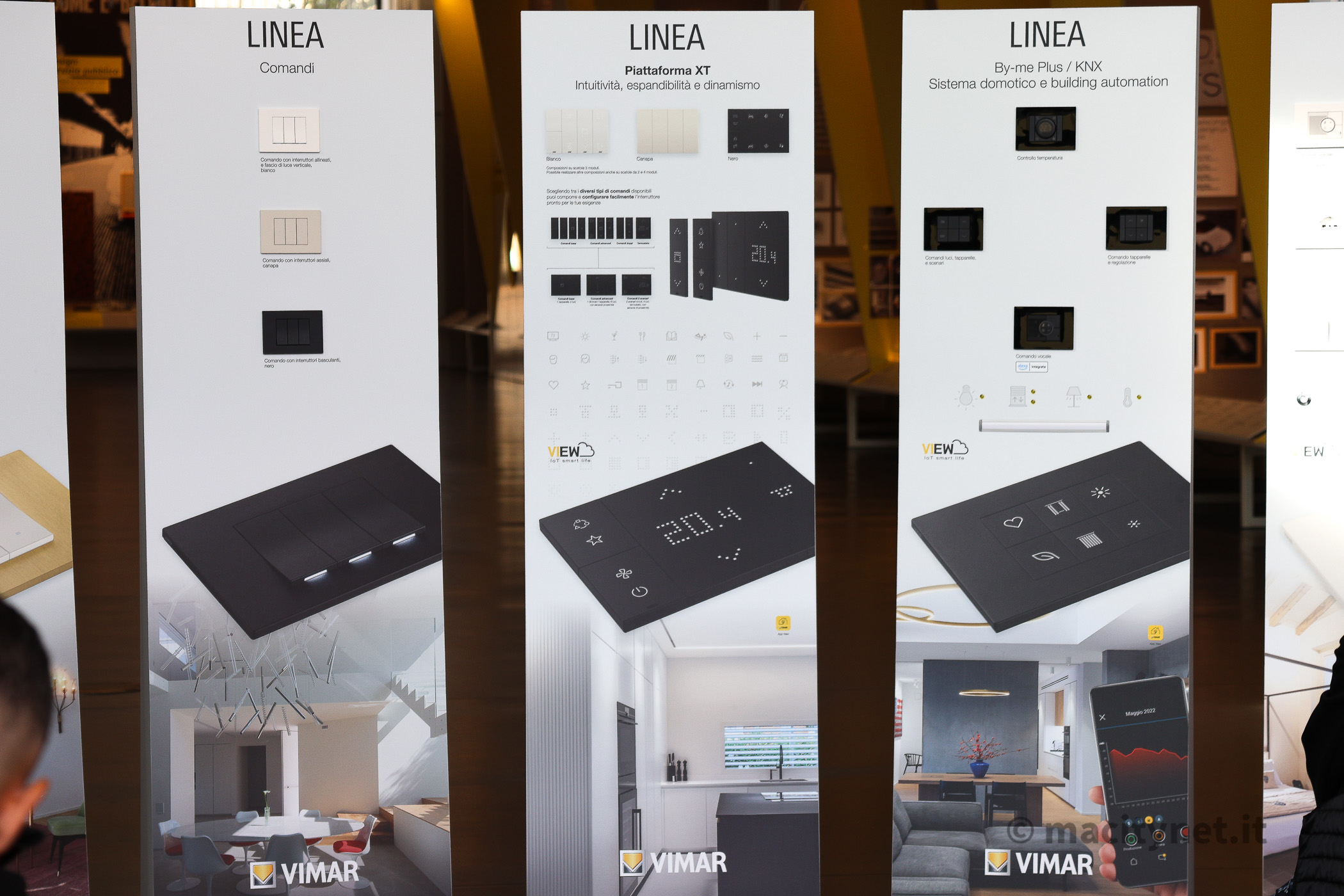 Vimar Linea, la nuova serie civile di design nasce già smart 