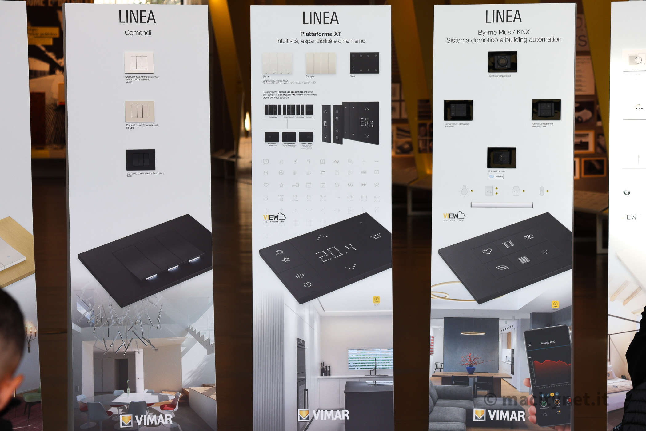 Vimar Linea, la nuova serie civile di design nasce già connessa Vimar Linea, la nuova serie civile di design nasce già connessa