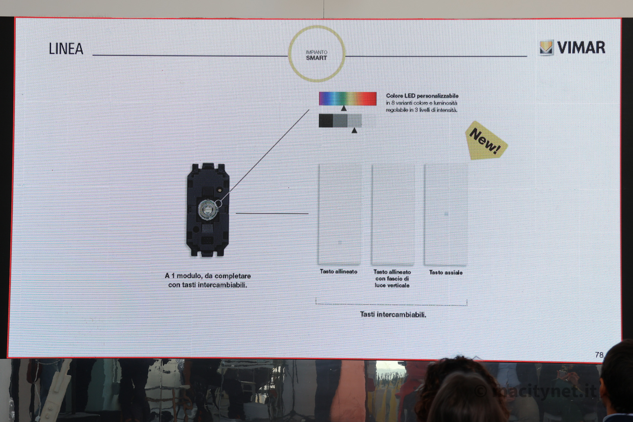 Vimar Linea, la nuova serie civile di design nasce già connessa Vimar Linea, la nuova serie civile di design nasce già connessa