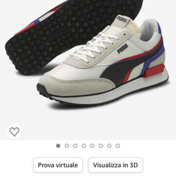 Amazon Virtual Try On, le sneakers si provano in realtà aumentata