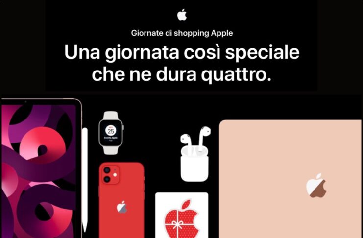 Il Black Friday di Apple e le sue giornate di shopping