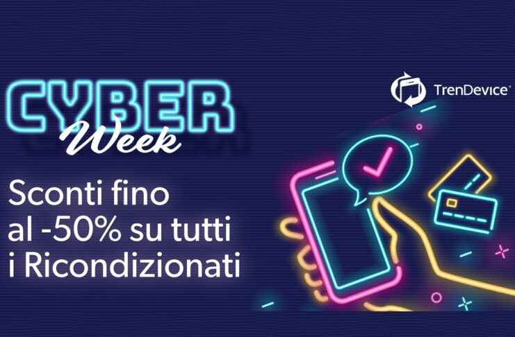 Sconti Cyber Week, continuano le offerte TrenDevice: iPhone, iPad e Mac ai prezzi più bassi dell’anno