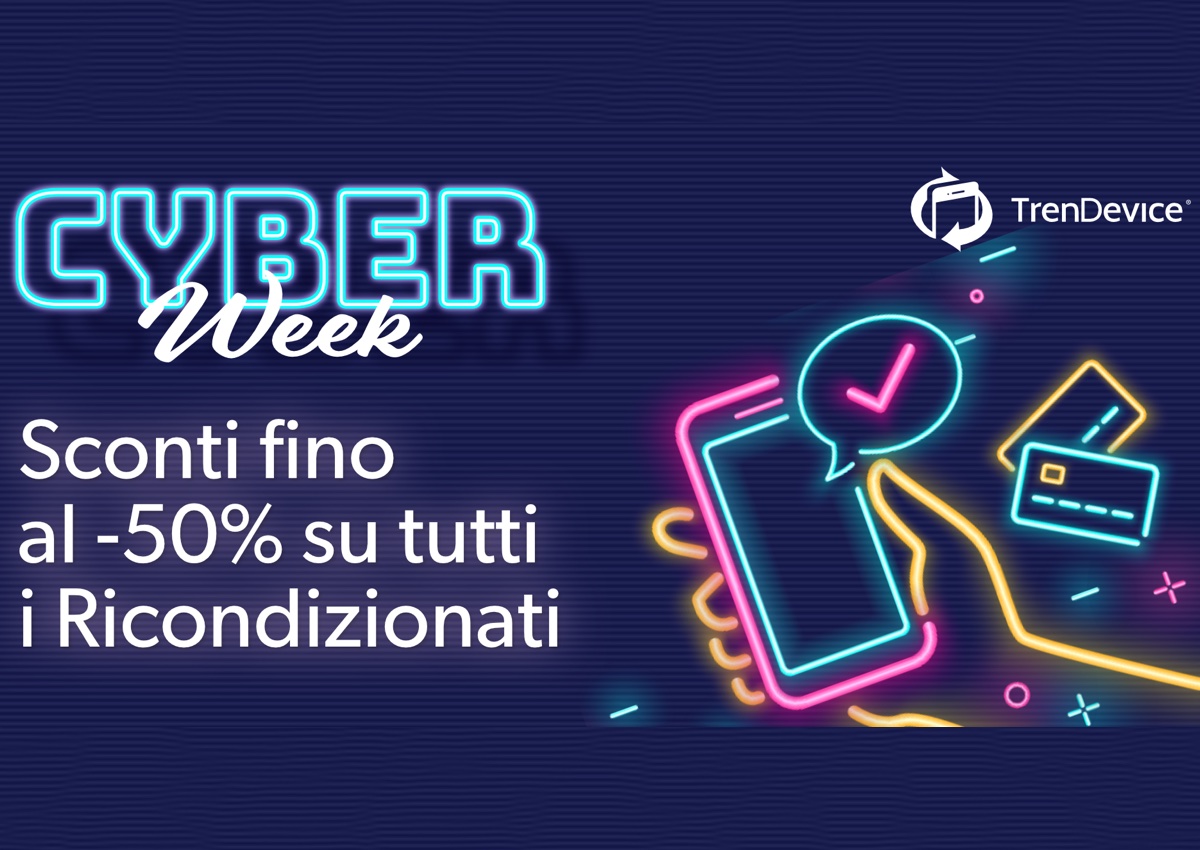 Sconti Cyber Week, continuano le offerte TrenDevice: iPhone, iPad e Mac ...