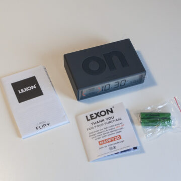 Recensione Lexon Flip Plus, sveglia elegante, semplice e geniale
