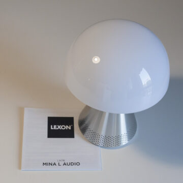 Recensione lampada Lexon Mina L Audio, il design è solo l’inizio