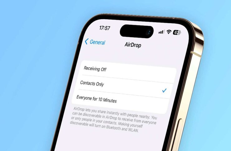 In Cina Apple limita a 10 minuti l’opzione Tutti per AirDrop