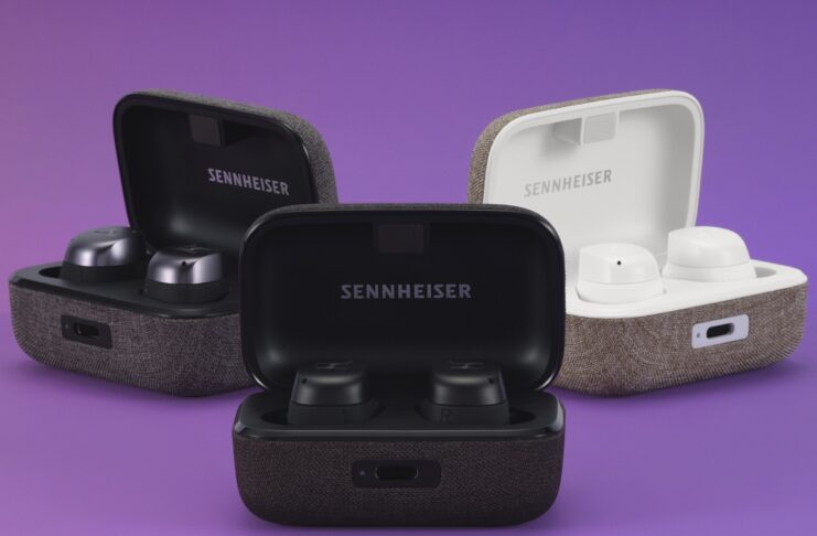 Sennheiser Momentum True Wireless 3 diventano hi-res e multipoint