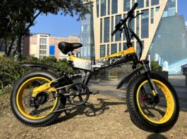 Bezior XF200, bicicletta elettrica con ruote fat a 1234,99 euro con codice